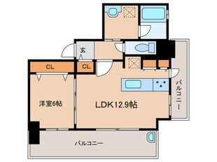 メルカーサ泉の物件間取画像